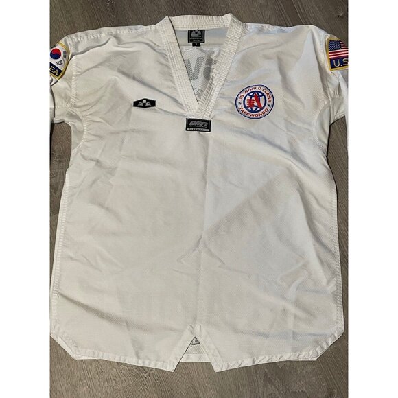 Best Sang Moo Sa Martial Arts US World Class Taekwondo uniform GI shirt adult 7 - Picture 8 of 11